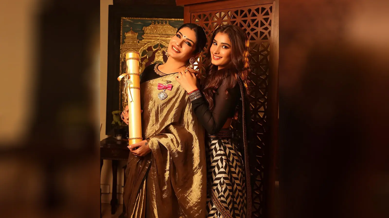 Actress Raveena Tandon Feels Pride and Joy Being Known as 'Rasha's Mom'