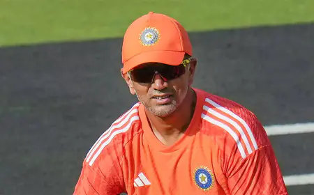 Rahul Dravid will not be the head coach of Team India, BCCI suddenly took a big decision before the ODI series