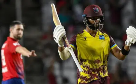 WI vs ENG: After ODI, England lost in T20 series also, West Indies captured the series 3-2