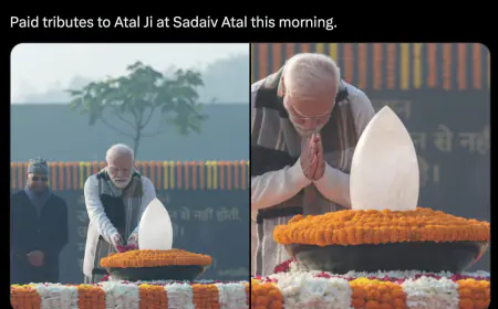 PM Modi will participate in the 'Veer Bal Diwas' program at Bharat Mandapam today, will introduce the country to the indomitable courage of Sahibzadas