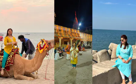 Sneha Wagh on a Spiritual Family Trip