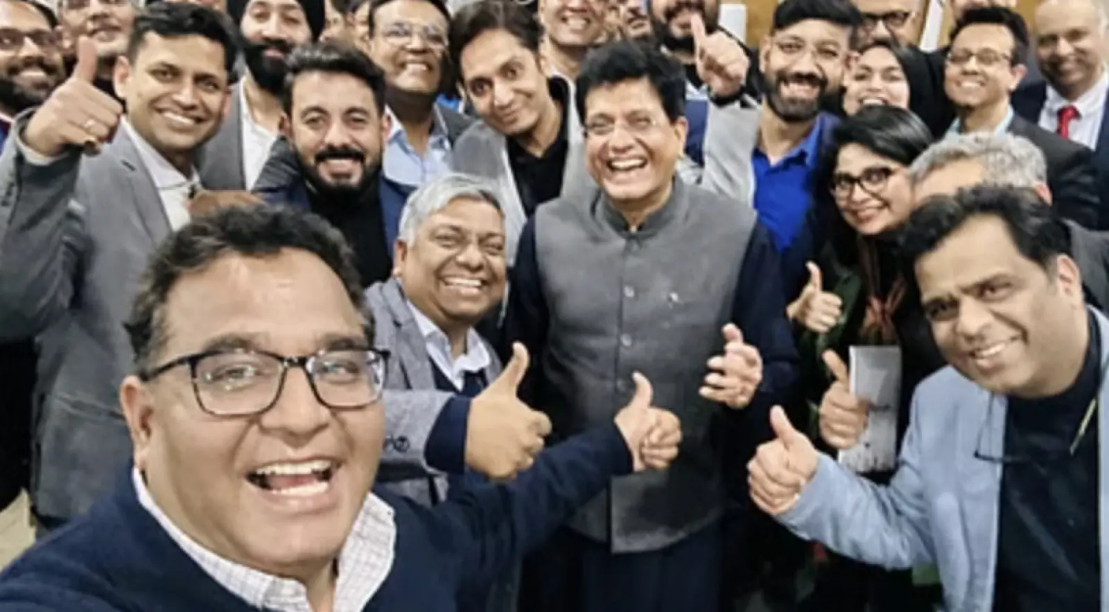 Meeting with Piyush Goyal, 54 Unicorns of India talked about the idea to create the Startup Club of India