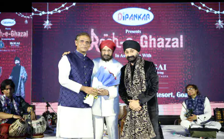 Dr. Suryaji Kamble Creates a Magical New Year's Eve Experience with 'Rooh-e-Ghazal' featuring Jaswinder Singh