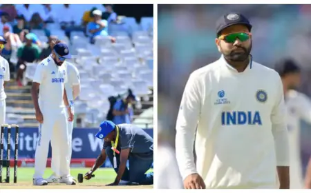 IND vs RSA: What Rohit Sharma said on the Cape Town pitch, ICC referees shocked