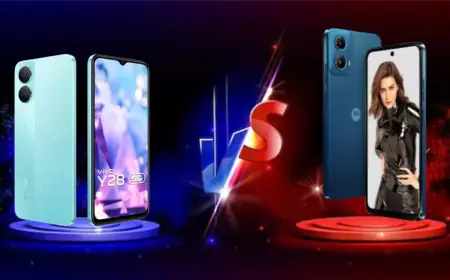 Vivo Y28 vs Moto G34: Budget Smartphone Face-Off in Camera, Storage, and Price