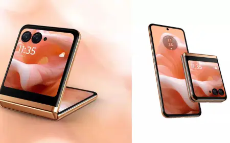 Motorola Unveils New Peach Fuzz Color Variant for Razr 40 Ultra and Edge 40 Neo Smartphones