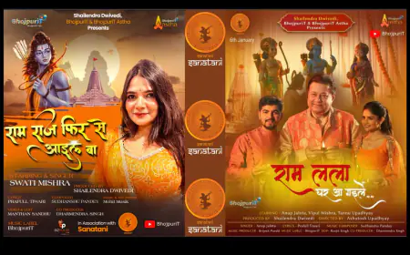 Digital Devotion: Shailendra Dwivedi’s BhojpuriT Strikes Chords of Cultural Connection with Sanatani Coins in Two Spiritual Anthems