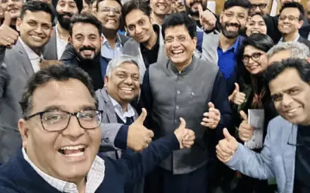 Meeting with Piyush Goyal, 54 Unicorns of India talked about the idea to create the Startup Club of India