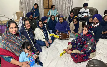 Jaipur Witnesses Heartfelt Celebrations on Guru Gobind Singh's Prakash Purab Organized by Sukhmani Seva Society