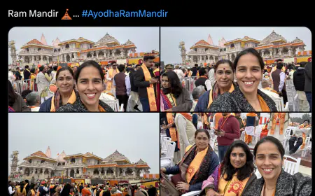 Saina Nehwal overjoying being part of Ram Lalla's life consecration ceremony, Mithali Raj also said something heart-touching