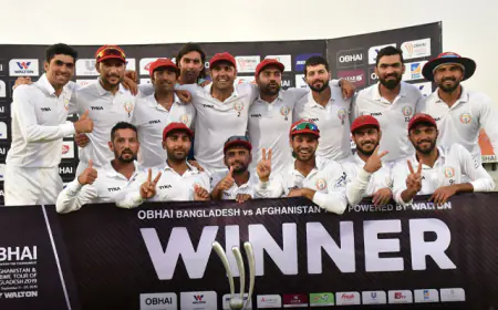 Afghanistan test squad: Afghanistan announced the team for the one-off test against Sri Lanka, key player left out