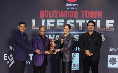 Isha Koppikar Stuns at the 'Bollywood Town Lifestyle Awards 2024'