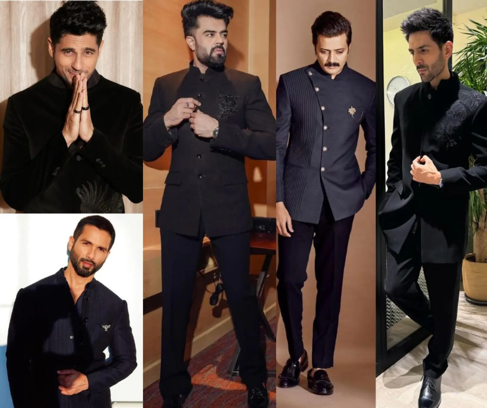 Celebrities Who Stunned in Black Suits: A Timeless Elegance