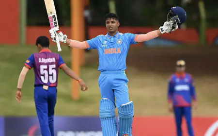 Under 19 World Cup 2024: India made it to the semi-finals, defeated Nepal by 132 runs