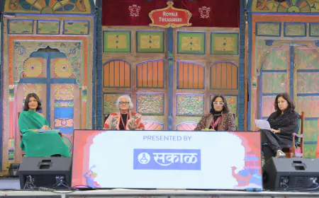 Day 3 at the Samsung Galaxy Tab S9 Series Jaipur Literature Festival was rich with substance and energy, featuring numerous sessions, awards, and book launches