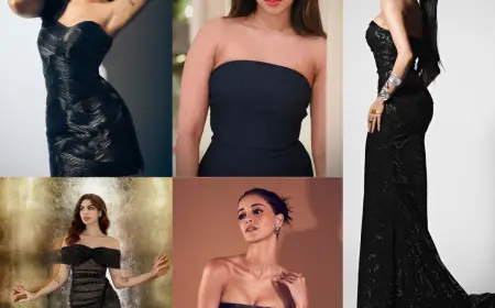From Janhavi Kapoor to Pashmina Roshan: Gen Z Starlets Who Slayed in Black Bodycon