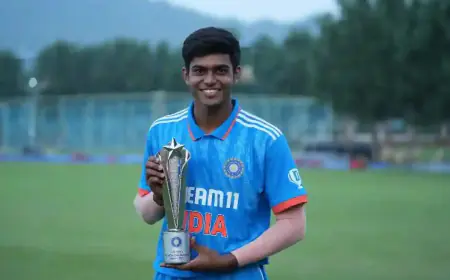 Farmer's son made a special mark in U19 World Cup, know who is young pace sensation Raj Limbani