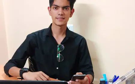 Ronit Raj Inspiring the Youth to become Self-Reliant, Shared his experience