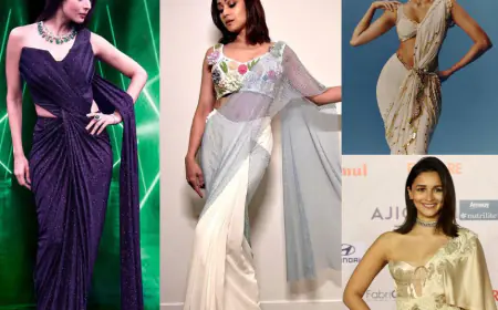 Bollywood Beauties Revamp the Saree: Unconventional Looks Rule the Red Carpet