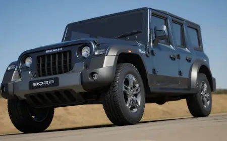 Mahindra Thar will enter with 5-door alloy wheels! Glimpse seen in spy shots