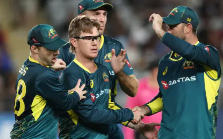 Australia defeated New Zealand even in the last match, swept the T20 series