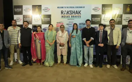 Dignitaries from the Indian Armed Forces Graced the Special Screening of Amazon miniTV's Latest Show Rakshak - India's Braves: Chapter 2 in Delhi