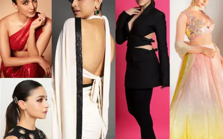 Bollywood Divas nailing the Sleek pulled-back hairstyle
