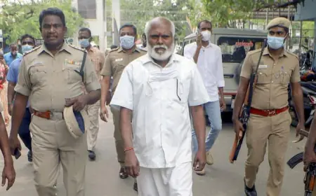 Tamil Nadu: Santhan, convicted in the Rajiv Gandhi assassination case, dies, died in the hospital named after the former PM