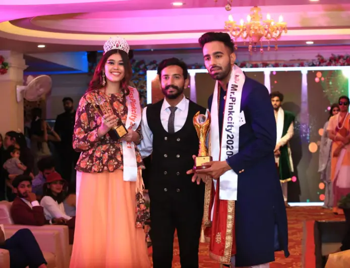 Shrishti Khatri Miss Pinkcity and Yogesh Navlani won Mr. Pinkcity Season 4