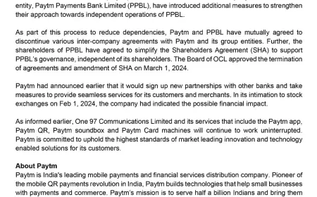 Big update regarding Paytm, Paytm and Paytm Payments Bank together took an important decision