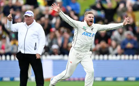 NZ vs AUS: After 15 years, Glenn Phillips did wonders on New Zealand soil, equaled Jeetan Patel