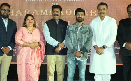 Shri Praful Patel Launched the Trailer of Ebina Entertainment's Film Dharamaraobaba Atram