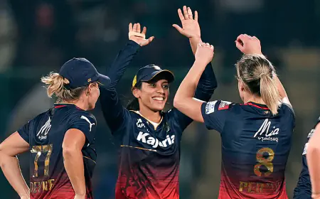 WPL 2024: RCB defeated Mumbai Indians by 5 runs, made it to the finals, Smriti Mandhana started crying on the field