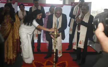 Axis Bank unveils its Regional Office in Jharkhand, enhances Banking services across Eastern India.