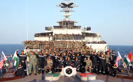 Tiger Triumph Exercise: US Navy soldiers happy to participate in military exercise, said- learned a lot from Indian Navy