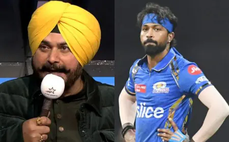 IPL 2024: Navjot Singh Sidhu shocking statement on making Hardik Pandya the captain of Mumbai Indians