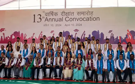 IIM Raipur Celebrates 13th Annual Convocation Ceremony, Marking a Milestone in Academic Excellence