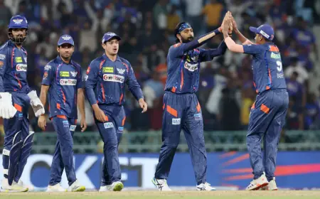 LSG vs DC: Lucknow won the toss and decided to bat first, 2 changes in Delhi team