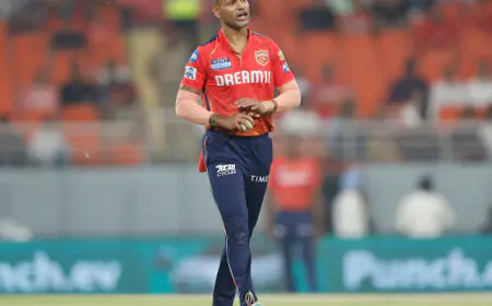 IPL2024: Captain Shikhar Dhawan out of the team's next two matches,  major setback to the Punjab Kings