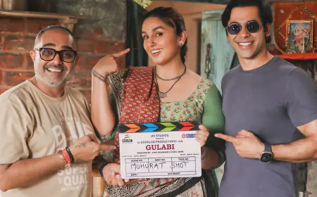 After 'Maharani', Huma Qureshi started shooting for her new film 'Gulaabi'