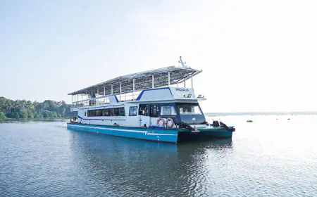 Solar Electric Boat: India's largest electric boat Indra, runs on sunlight