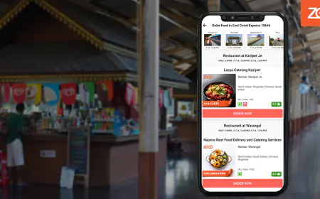 Zoop, the IRCTC Approved E-Catering Partner to order Food in train