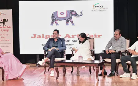 Jaipur Art Fair at RIC: Celebrating Rajasthan's Cultural Tapestry through Art and Craft