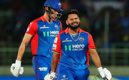 IPL 2024: Delhi Capitals got a big blow, captain Rishabh Pant suspended for one match, heavy fine also imposed