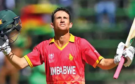 Veteran player Sean Williams retired before the T20 World Cup, a unique record has been recorded in instant cricket