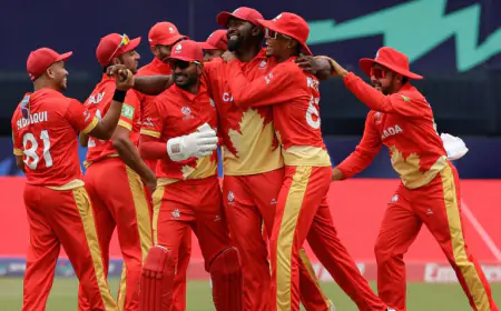 Canada registered its first win in T20 World Cup history by defeating Ireland, Pakistan's equations got messed up