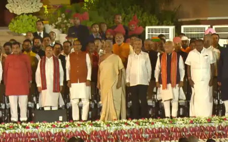 PM Modi Oath Ceremony: Modi government for the third time in a row, these names were included in the cabinet