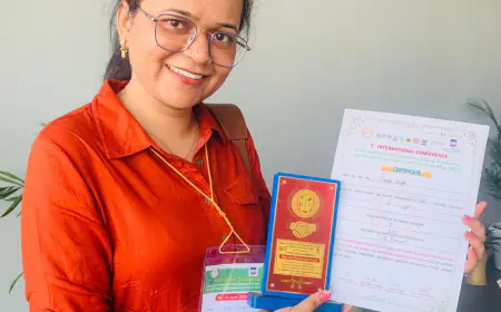 Dr. Pooja Singh Receives Global Young Scientist Award