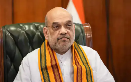 MHA: Home Minister Amit Shah will review the security situation in Manipur, many senior army officials will also be involved