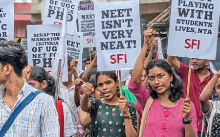 NEET-UG leaked for 32 lakh in Patna, accused arrested and confessed